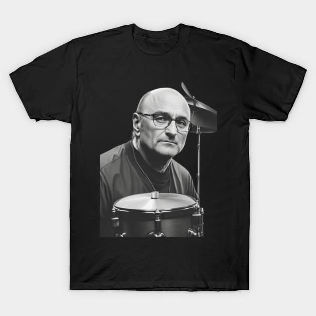 phil collins // vektor art design v2 T-Shirt by girls store